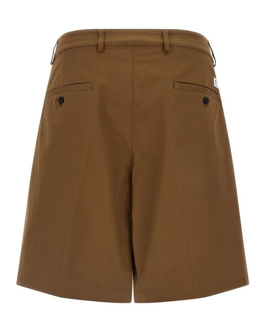Department 5 Brown 'Easy' Bermuda Shorts for men