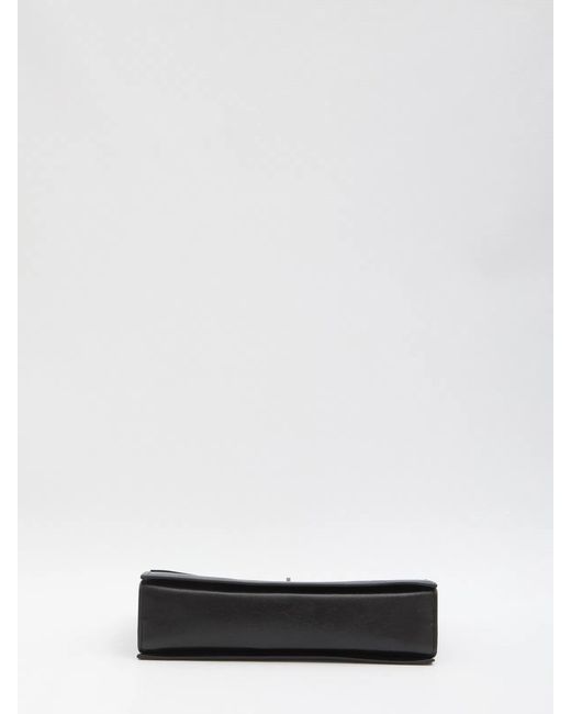 Tory Burch White Turnlock Shoulder Bag