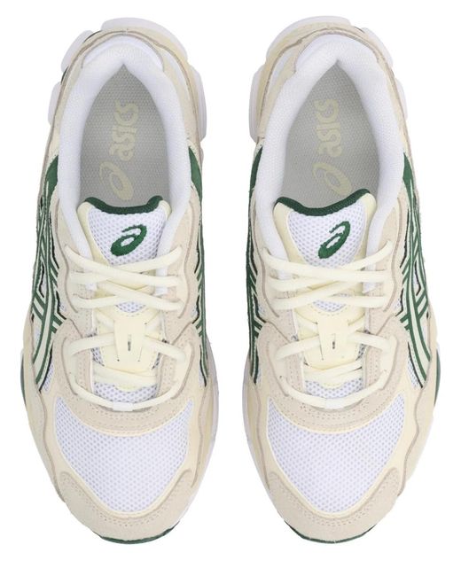 Asics White Leather Sneaker