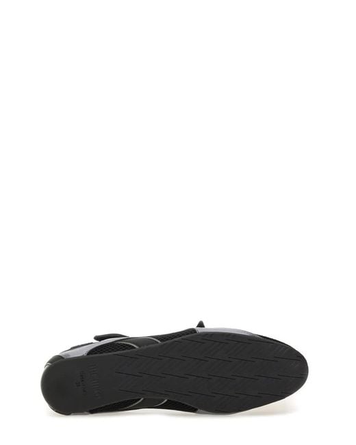 The Attico Black Ballerina Flat Floor 1