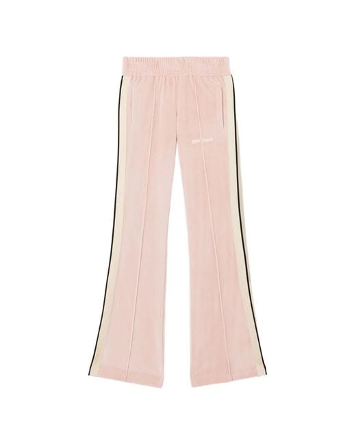 Palm Angels Pink Chenille Track Pants