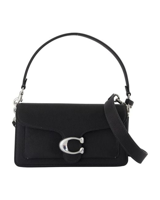 COACH Black Tabby 26 Refresh Shoulder Bag