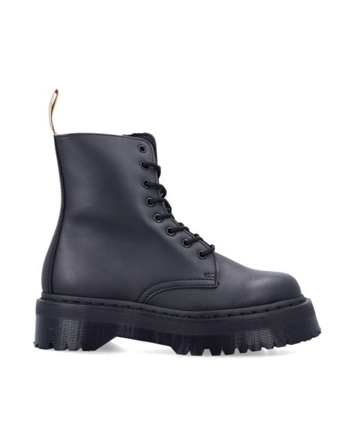 Dr. Martens Blue Vegan Leather Jadon Ii Boots for men