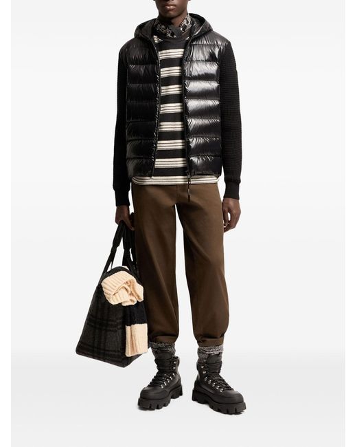 Moncler Black Jacket Cardigan for men