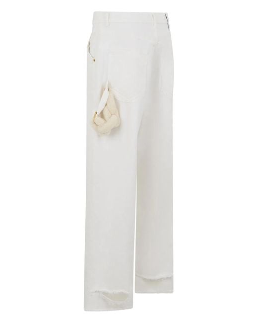 DARKPARK White Loose Jeans