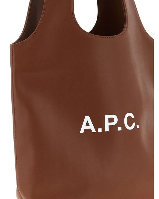 A.P.C. Brown 'Ninon' Small Bag