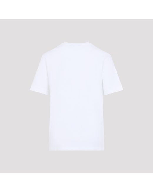 Jacquemus White La Montaigne T-Shirt for men