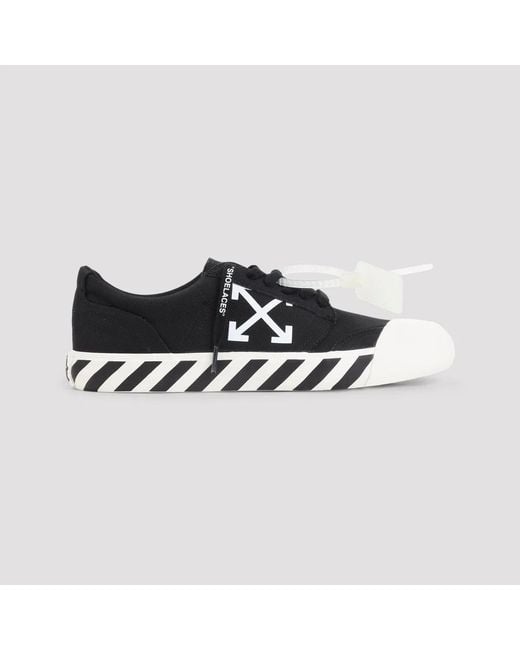 Off-White c/o Virgil Abloh Black M-Vulc Undercut Sneakers for men