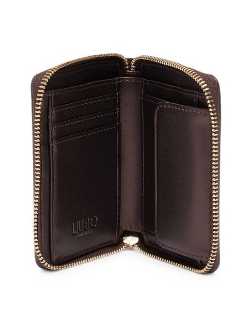 Liu Jo Brown Dark Polyurethane Wallet