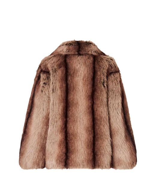 Pinko Brown Polyester Jacket