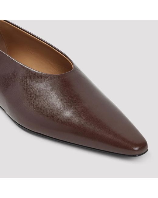 Jil Sander Brown Ring Ballerina