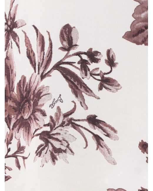 Liu Jo White Chocolate Leaf Cotton Jacket