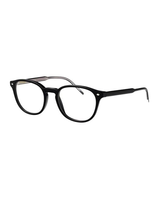 Giorgio Armani Brown Acetate Optical Glasses