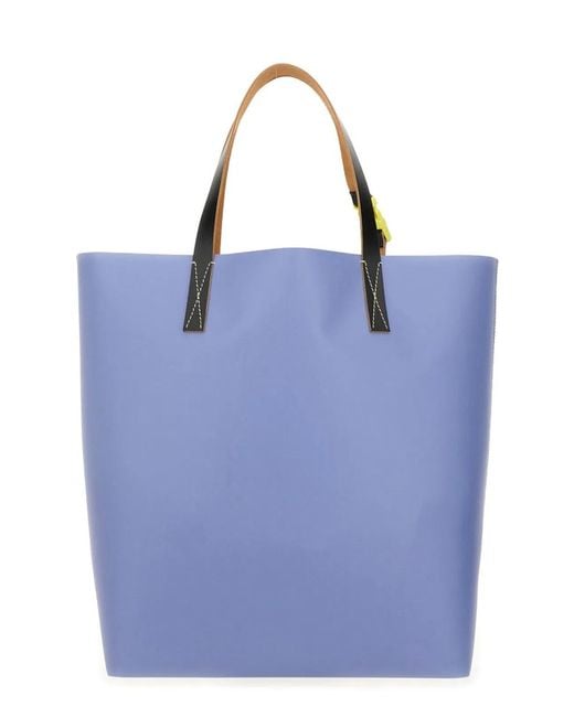 Marni Blue Tribeca Shopping Bag for men