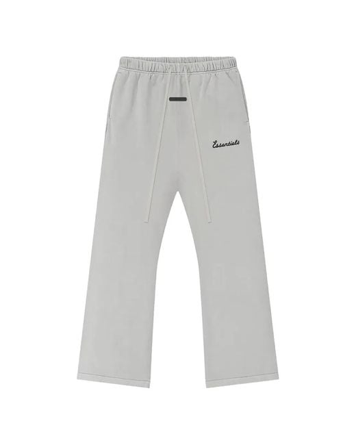 Fear Of God White Training Classic Fit Flare Sweatpant for men