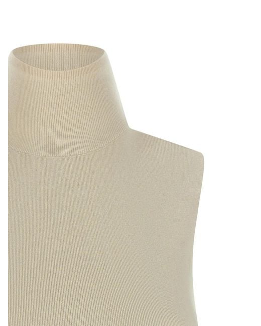 Extreme Cashmere Natural 'N° 502 Collarbone' Top