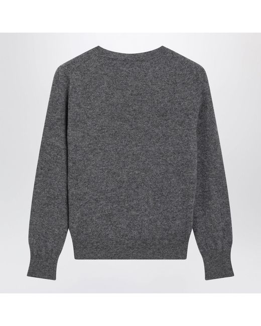 Miu Miu Gray Slate Vneck Sweater