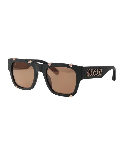 Philipp Plein Brown Acetate Sunglasses