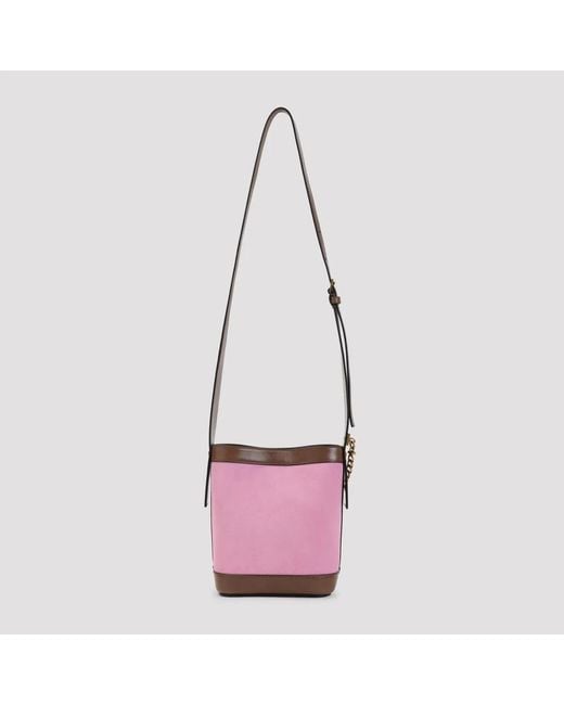 Versace Red And Mini Bucket Bag