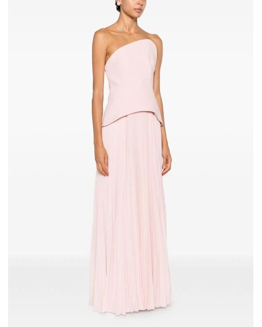 Solace London Pink Britt Maxi Dress