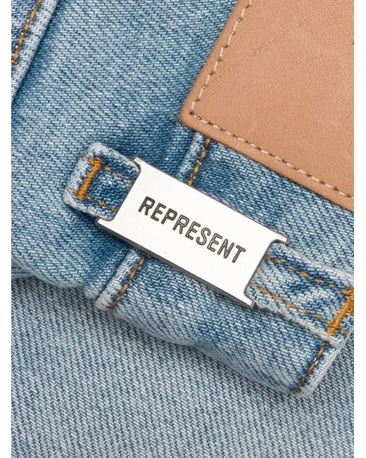 Represent Blue Boot Cut Denim for men