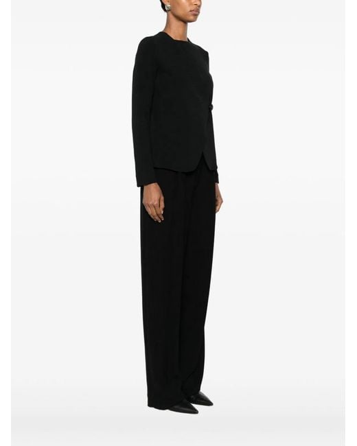 Emporio Armani Black Cotton Jacket