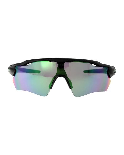 Oakley Green Matte Acetate Sunglasses for men