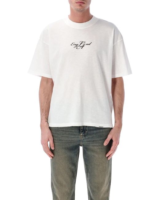 Represent White England T-Shirt for men