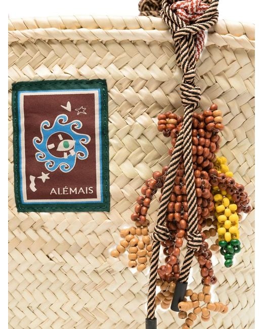 ALÉMAIS Natural Macrame Maxi Basket