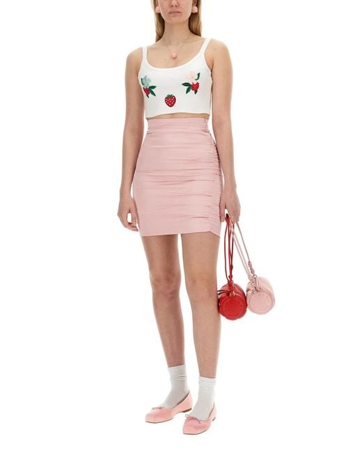 Fiorucci Pink Mini Skirt