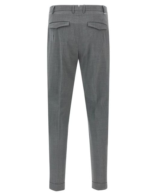 PT Torino Gray 'Master' Pants for men