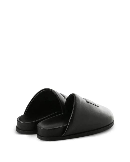 Givenchy Black Leather Mules