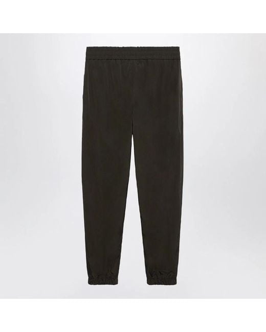 1989 STUDIO Black Nylon Trackpants Rodeo for men