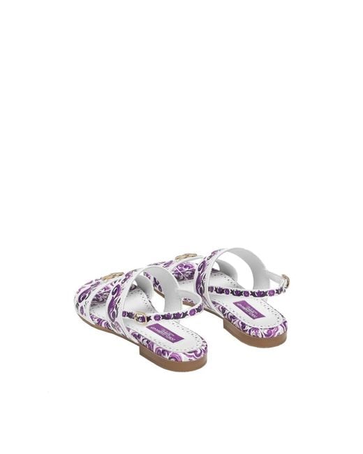 Dolce & Gabbana White Dolce & Gabbana Sandals