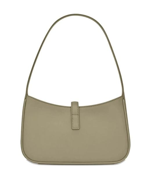 Saint Laurent Metallic Le 5 À 7 Mini Hobo Bag
