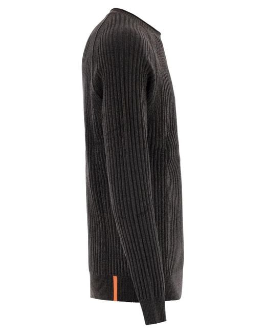 Rrd Black Velvet Rave Round Knit for men