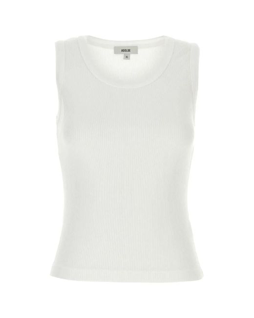 Agolde Poppy Tankwhite