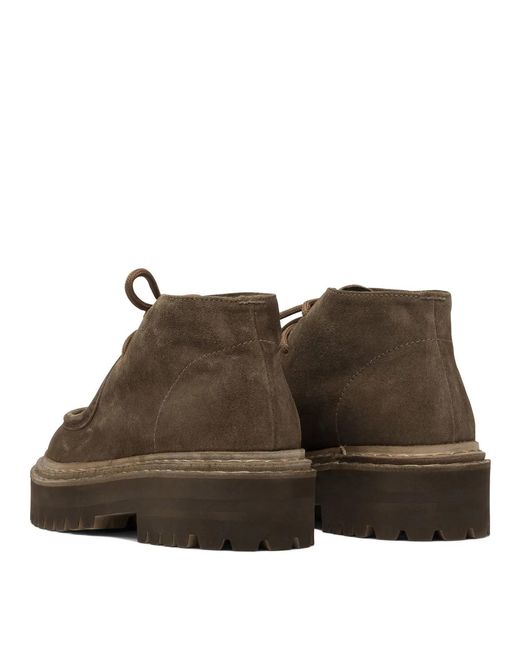Officine Creative Brown Rubber Loafers