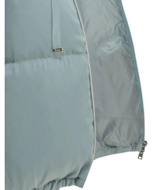 Herno Blue "Resort" Bomber Jacket
