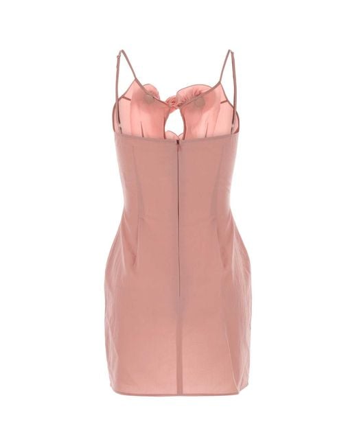 Magda Butrym Pink Pf26 Beachwear 01 Dress