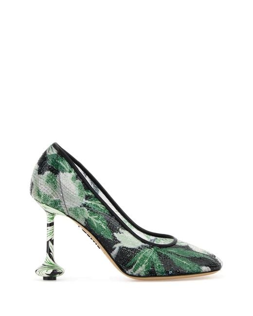 Loewe Metallic "Toy" Pumps