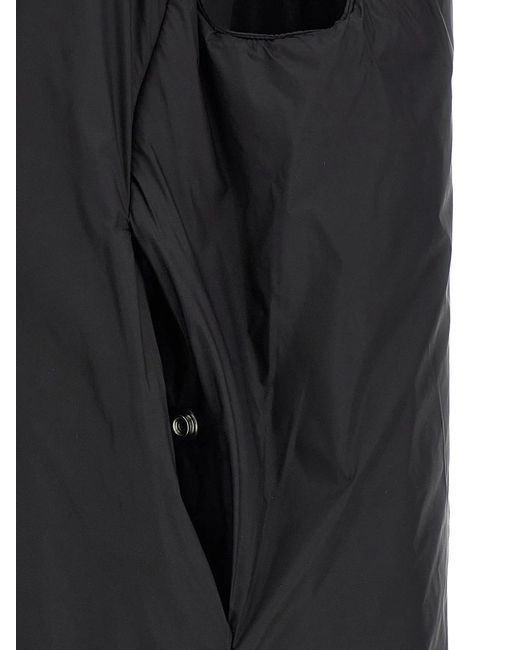 Rick Owens Black Padded Vest