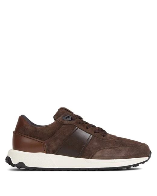Tod's Brown Tods Flat Shoes Leathe Rand Out.Mat for men
