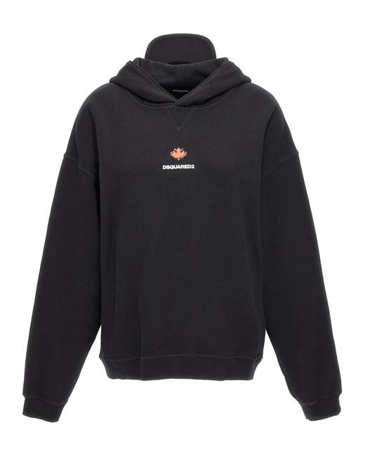 DSquared² Black 'Herca' Hoodie
