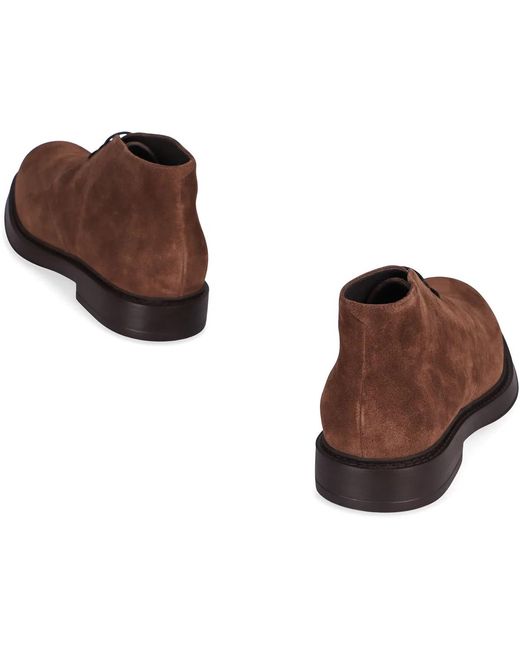 Doucal's Brown Desert Boot for men