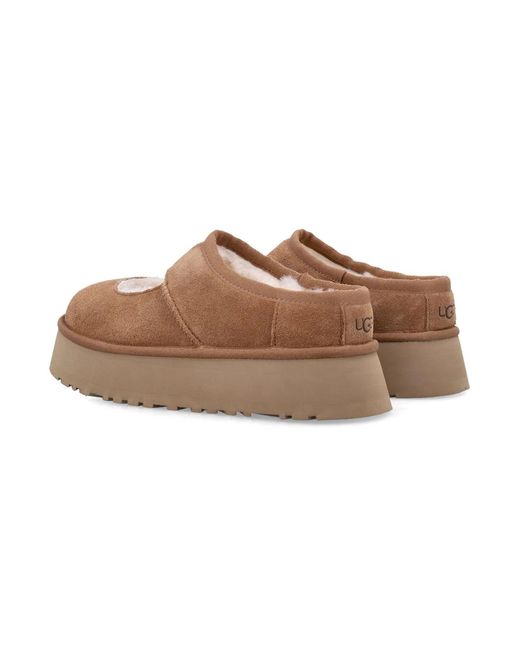 Ugg Brown Bea Mary Jane Ballets