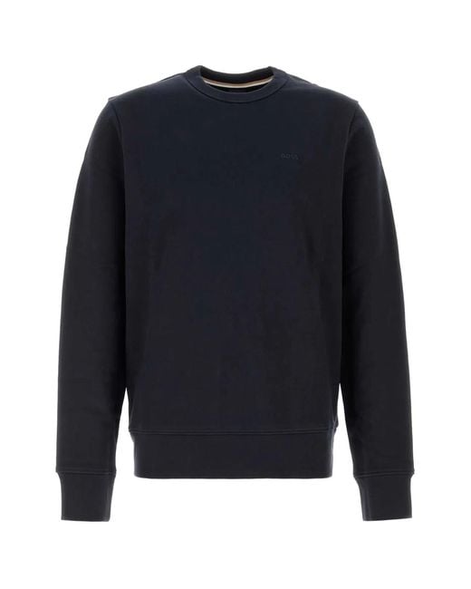 Boss Blue Sweatshirt for men
