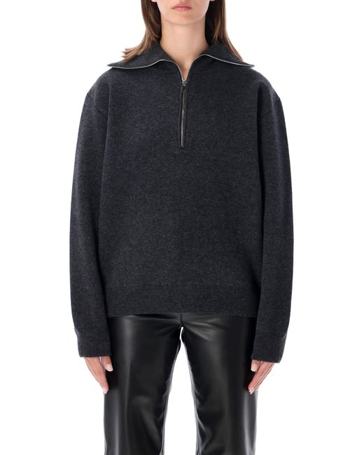 Rohe Blue Merino Wool Cashmere Sweater