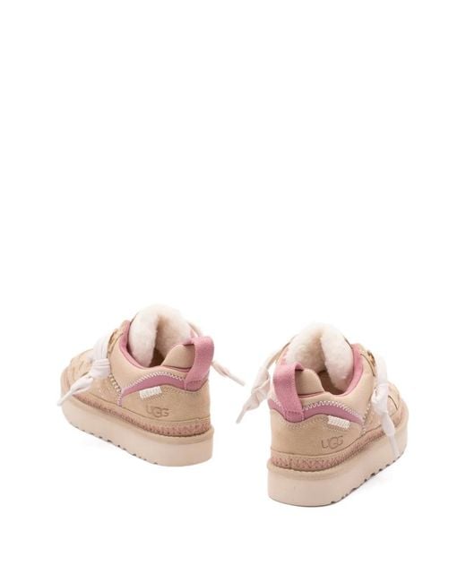 Ugg Pink Lowmel Sneakers