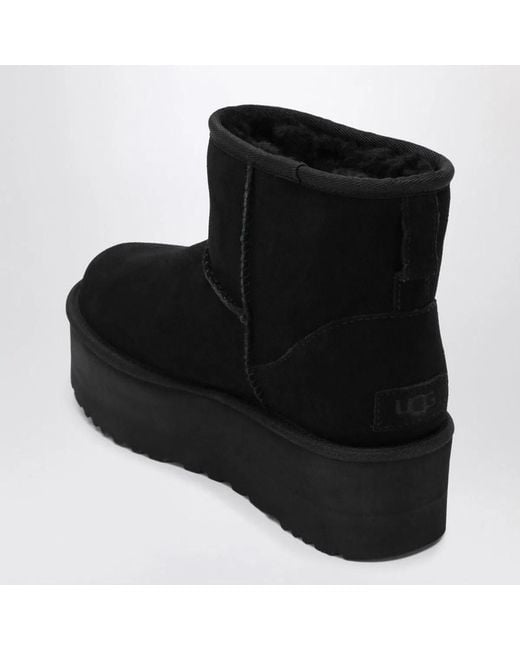Ugg Black Classic Mini Platform Boots